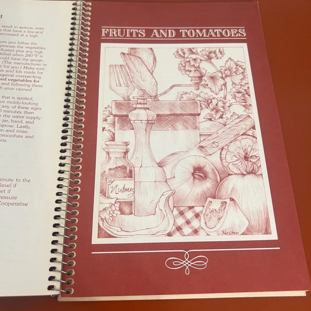 Miriam B Loo's Home Canning Guide 1981 Vintage Spiral Cookbook‎ Current Inc 2184